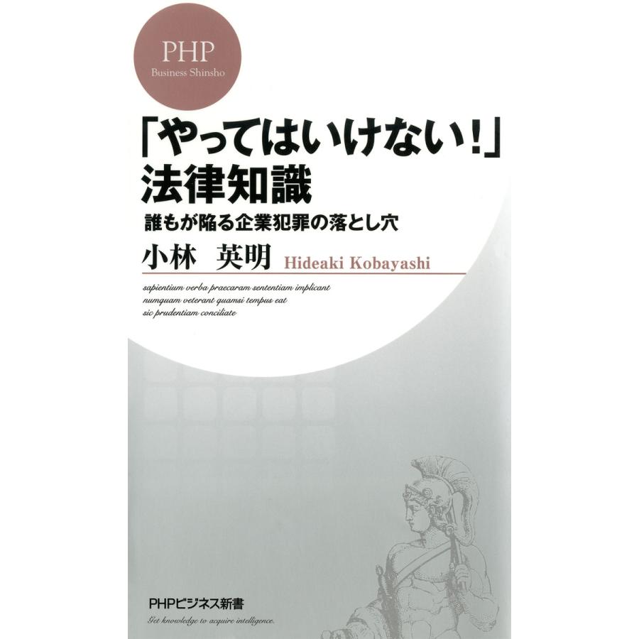 初回50 Offクーポン やってはいけない 法律知識 誰もが陥る企業犯罪の落とし穴 電子書籍版 著 小林英明 B00060229692 Ebookjapan 通販 Yahoo ショッピング