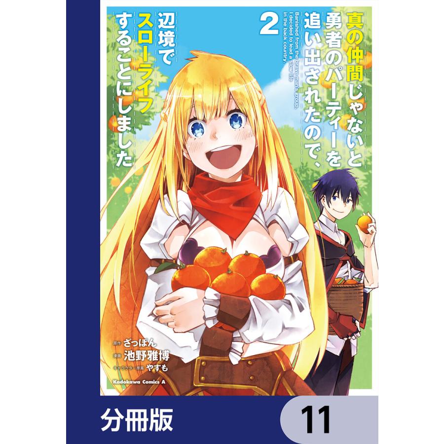 真の仲間じゃないと勇者のパーティーを追い出されたので 辺境でスローライフすることにしました 分冊版 11 15巻セット 電子書籍版 B Ebookjapan 通販 Yahoo ショッピング