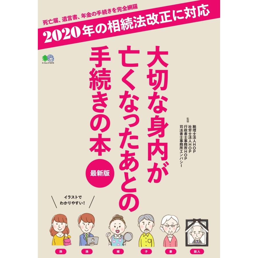 初回50 Offクーポン エイ出版社の実用ムック 大切な身内が亡くなったあとの手続きの本 最新版 電子書籍版 エイ出版社の実用ムック編集部 B Ebookjapan 通販 Yahoo ショッピング
