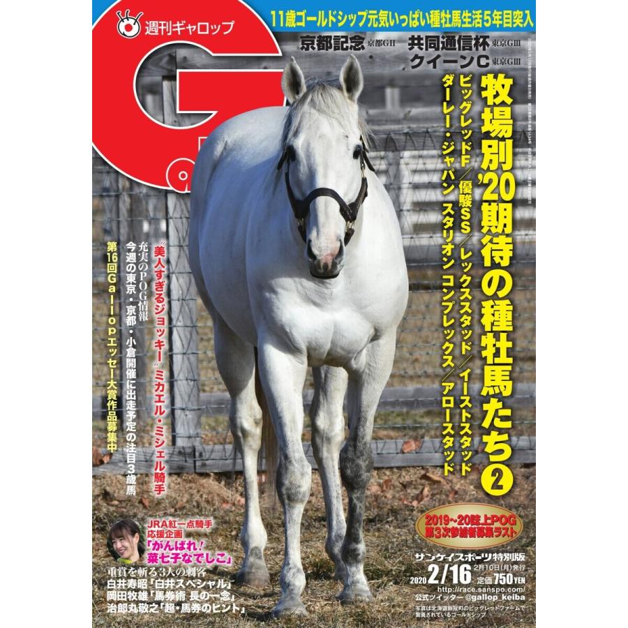 週刊Gallop(ギャロップ) 2020年2月16日号 電子書籍版 / 週刊Gallop(ギャロップ)編集部｜ebookjapan