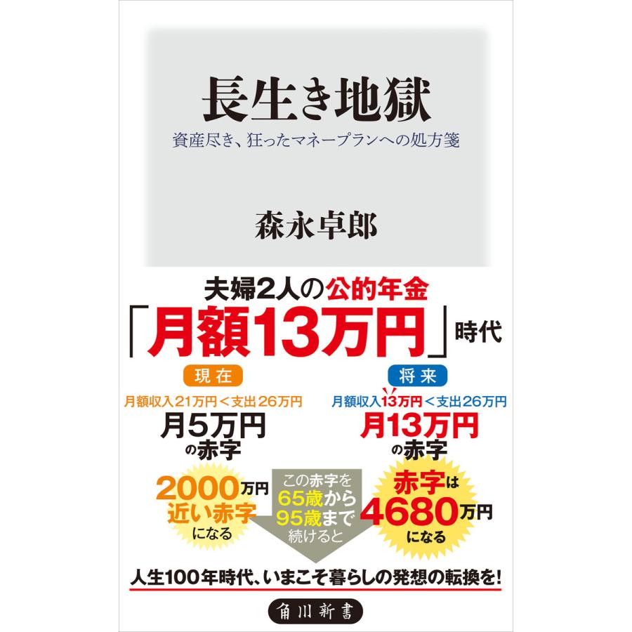長生き地獄 資産尽き 狂ったマネープランへの処方箋 電子書籍版 著者 森永卓郎 B Ebookjapan 通販 Yahoo ショッピング