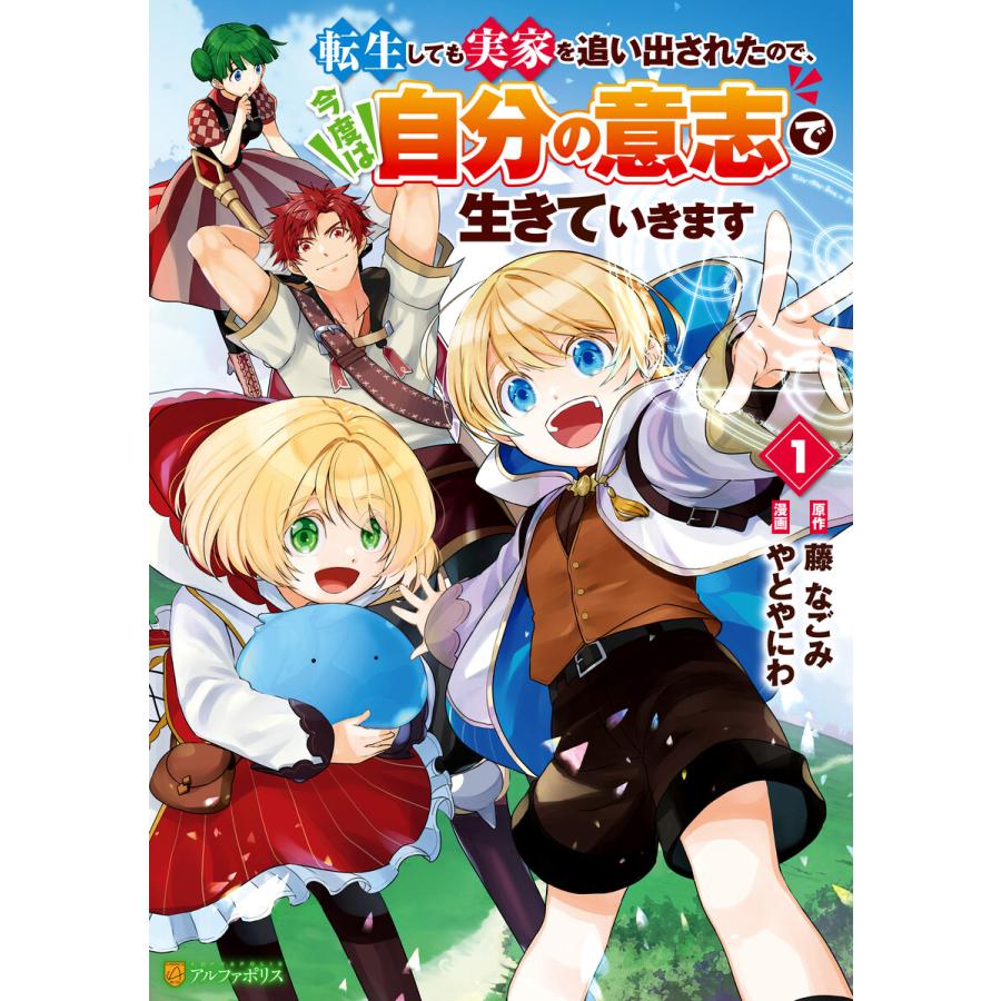 転生しても実家を追い出されたので、今度は自分の意志で生きていきます1 電子書籍版 / 漫画:やとやにわ 原作:藤なごみ | 