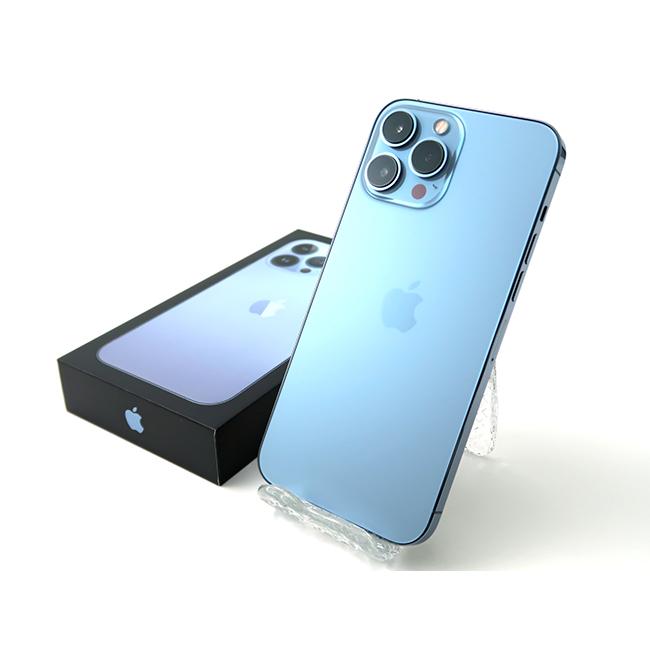 レビュー特典有／iPhone13 Pro Max 1TB シエラブルー Aランク SIM 
