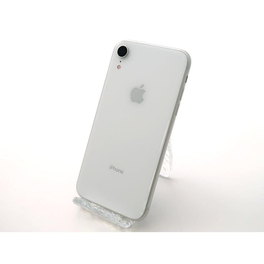 iPhoneXR ホワイト バッテリー87% SIMフリー iphoneXR 64GB SIMフリー