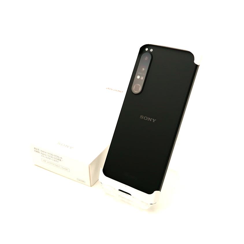 SONY Xperia 1 IV SO-51C ブラック SIMフリー 極美品 Xperia1 IV SO-51C ブラック【docomo版SIMフリー】|中古