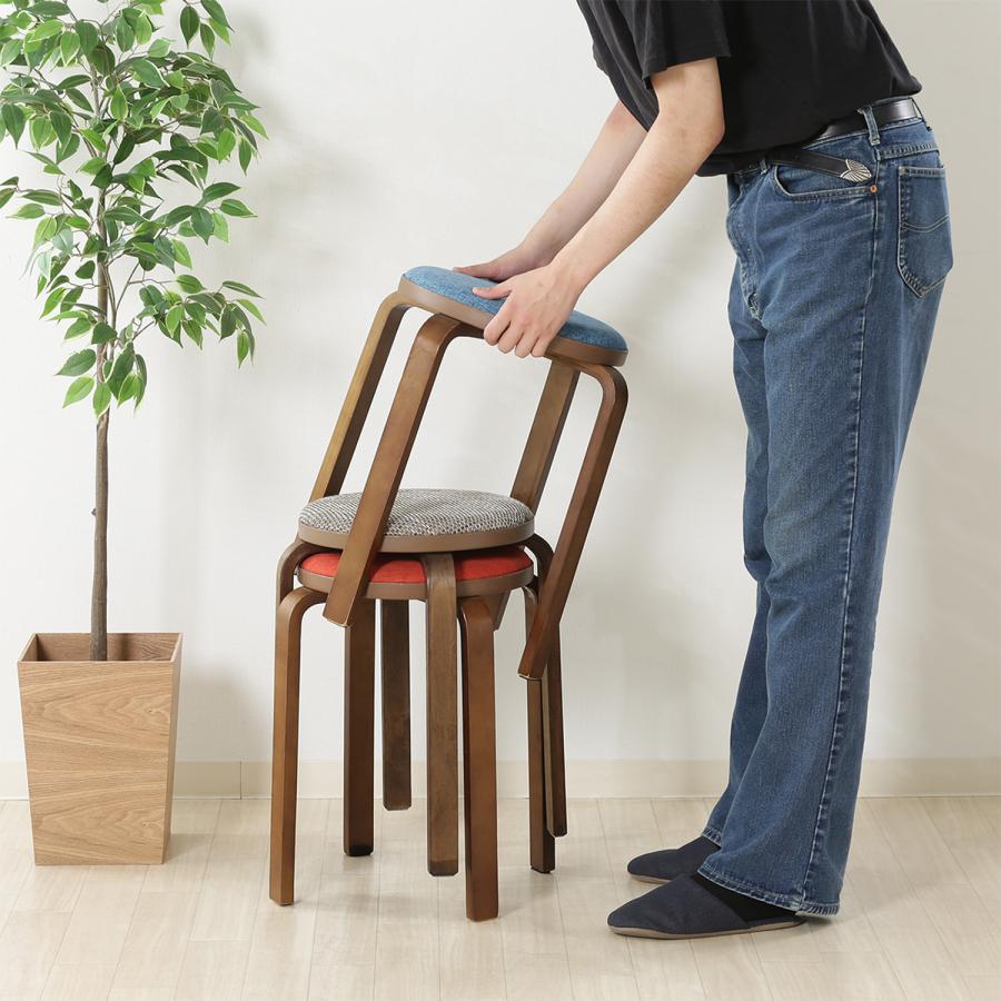 チェアー 丸椅子 おしゃれ 北欧 スタッキングチェア スツール 腰掛け