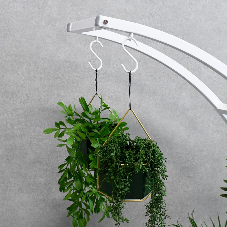 飾り棚 おしゃれ ディスプレイラック 4段 月型 かわいい オープン