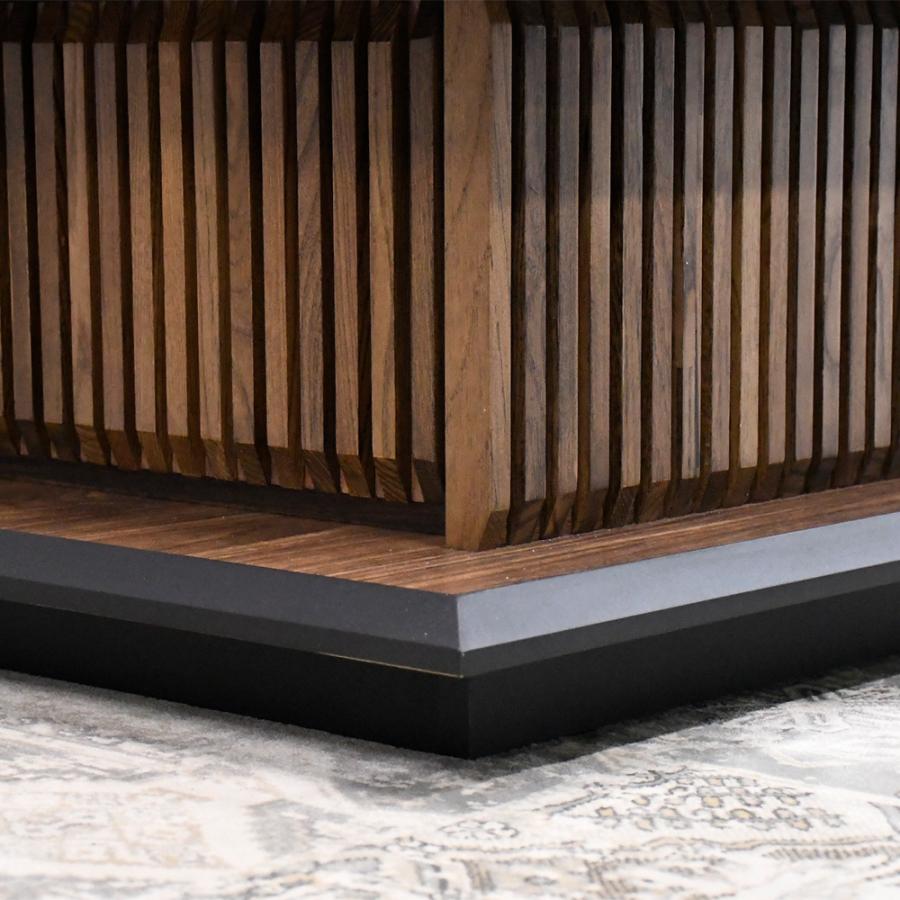 センターテーブル 100cm 無垢材 モダン 和風 おしゃれ 収納付き 引出