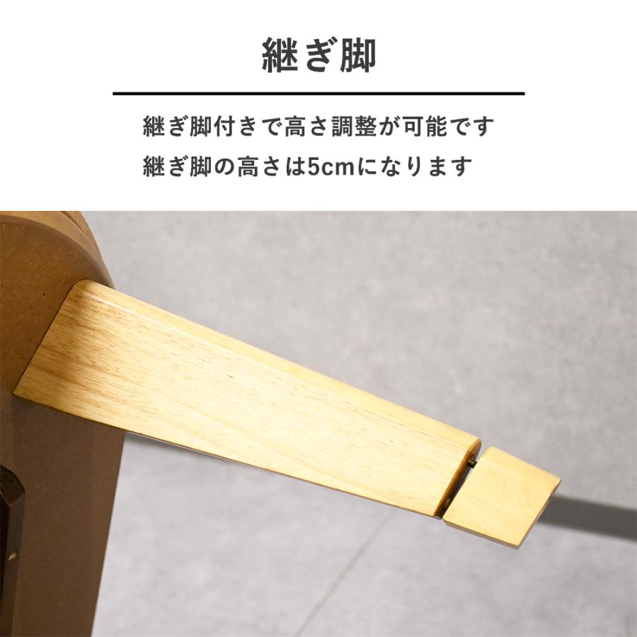 こたつ 120cm幅 ハロゲンヒーター こたつテーブル 楕円形 コンパクト 北欧 おしゃれ コタツ 木製 オーク ウォールナット 120×80 ローテーブル かわいい 炬燵_6