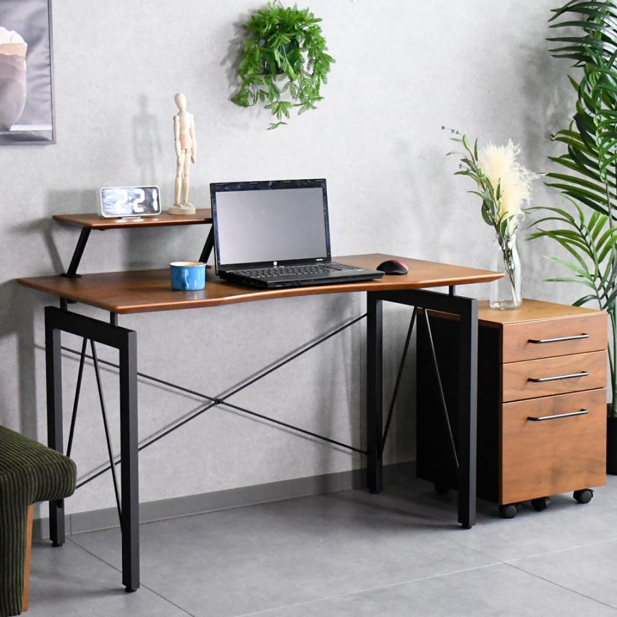 デスク 120cm 北欧 おしゃれ パソコンデスク 幅120 机 学習デスク