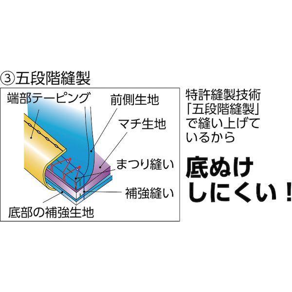 あすつく対応 「直送」 基陽 SA13K 進化シリーズ ネイルバッグ 小 黒／緋 右腰用 ブラック 進化ネイルバッグ｜ebuhin｜02