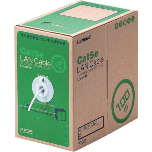 あすつく対応 「直送」 エレコム LD-CT2/WH100/RS ＥＵ　ＲｏＨＳ指令準拠ＬＡＮケーブル　ＣＡＴ５Ｅ　１００ｍ　ホワイト LDCT2
