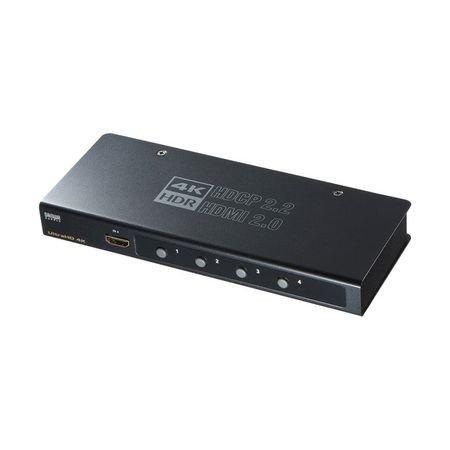 サンワサプライ  SW-HDR41H 4K・HDR・HDCP2．2対応HDMI切替器【4入力・1出力】 SWHDR41H｜ebuhin