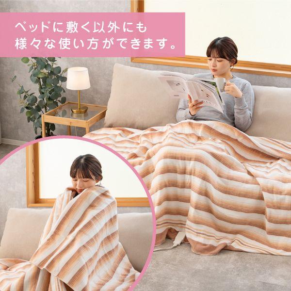 呂布 中風呂敷（#131 無彩キュービック）90cm ｜小倉織｜小倉 縞縞 【公式