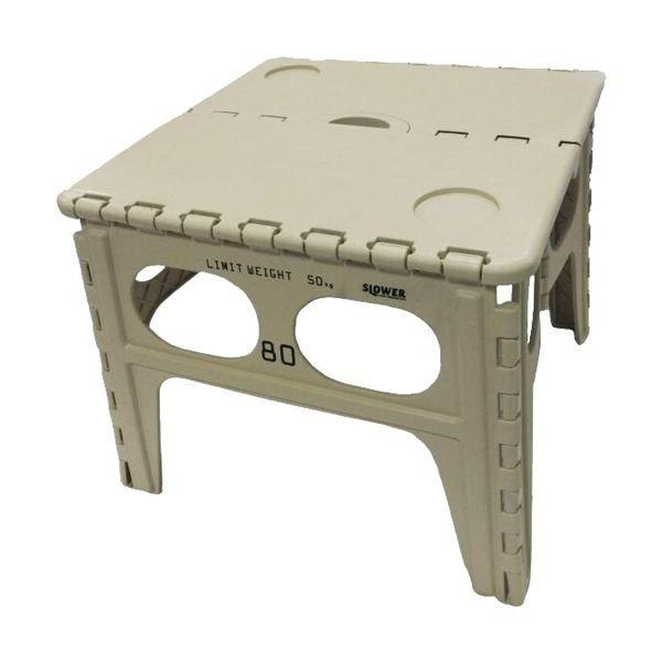 4589799540080 【6個入】FOLDING TABLE（フォールディングテーブル） Chapel（礼拝堂） Sand SLW008【取りやめる不可】 アウトドア、釣り、旅行用品-テーブル、チェア、ハンモック-アウトドアテーブル