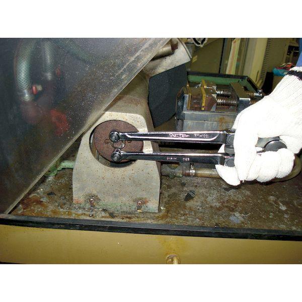 あすつく対応 「直送」 スーパーツール PW100 ピンスパナ 口開き ピンの中心 ：１８〜１００ 全長：２５０ｍｍ PW-100 SUPERTOOL
