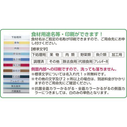4994808000118 ハセガワ PE抗菌かるがる俎板標準SDK20−4626イエロー ホワイト 黄線 抗菌かるがるまな板の画像