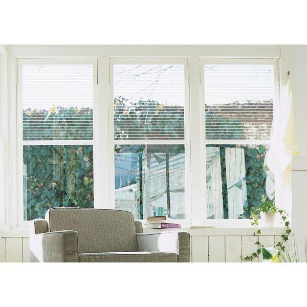 あさってつく対応 直送 代引不可・他メーカー同梱不可 ユーザー 4979305091326 U−Q420 窓目隠しシート ボーダー 白 |  | 04