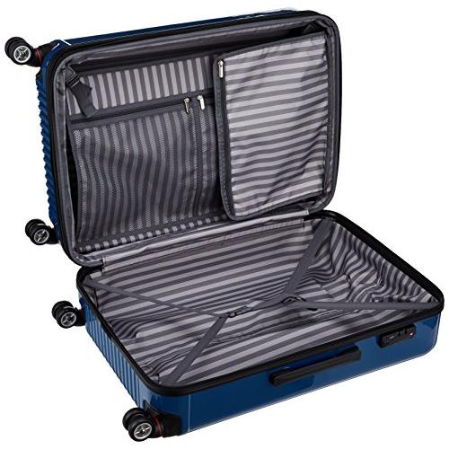 エース スーツケース キャリーケース キャリーバッグ クレスタ エキスパンド機能付 93L拡張時 67cm 4.8kg 67 cm ブルー 