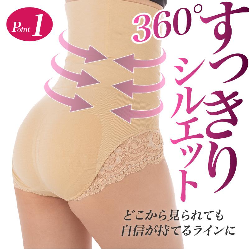 ガードル お腹引き締め ショーツ  40代 50代 下半身痩せ ハイウエスト パンツ 30代 下着 締め付けない 60代 ぽっこり おなか たるみ 大きめ 夏用 太もも | ブランド登録なし | 07