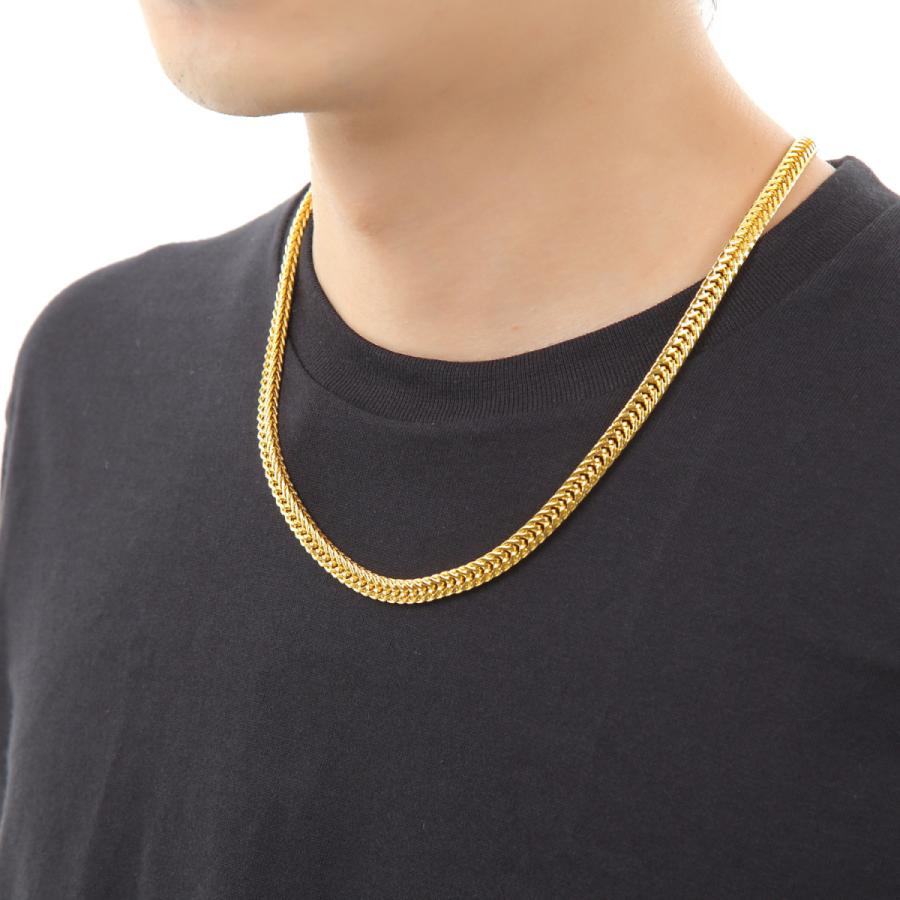 喜平ネックレス 6面 トリプル ネックレス メンズ ゴールド メンズ ファッション 夏 チェーン アクセサリー Mts 119 ワクワク倉庫 通販 Yahoo ショッピング