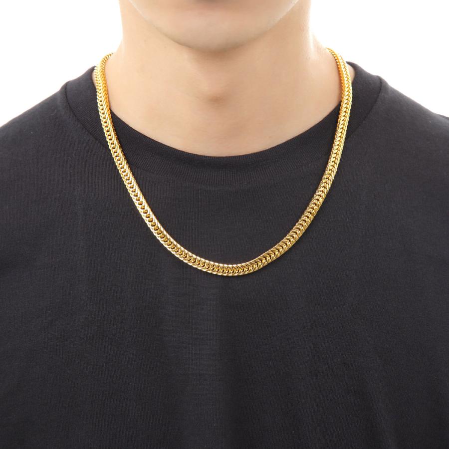 喜平ネックレス 6面 トリプル ネックレス メンズ ゴールド メンズ ファッション 夏 チェーン アクセサリー Mts 119 ワクワク倉庫 通販 Yahoo ショッピング