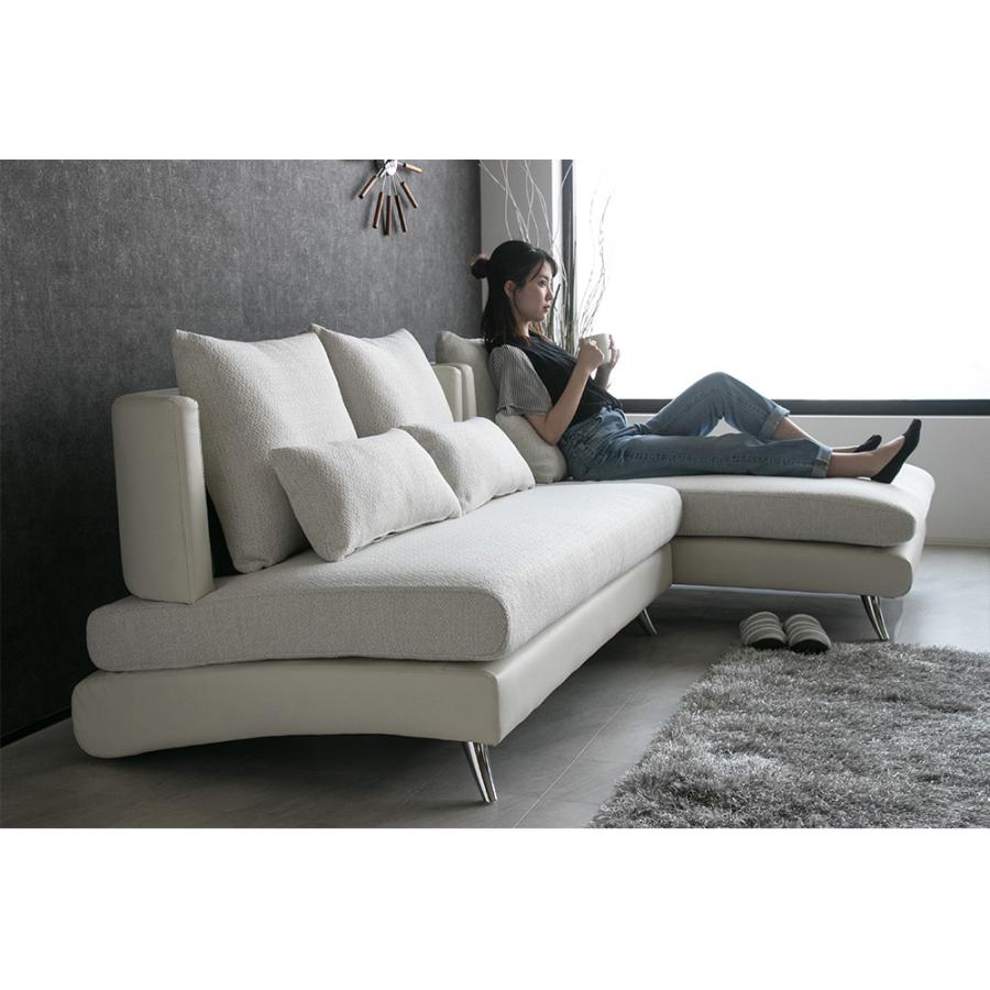 定番のお歳暮 カウチソファー ３人掛け セドラ セット 布 ファブリック 背もたれ脱着式 ソフィット ３色対応 開梱設置 Fucoa Cl