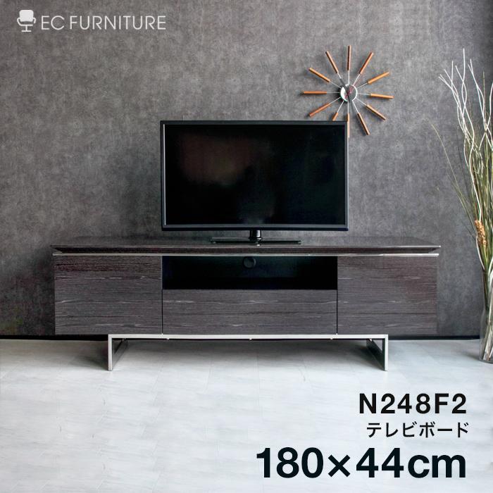 テレビボード テレビ台 高級感 モダン ブラック 180 ローボード TV 