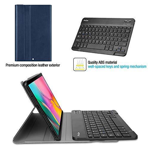 ProCase Galaxy Tab A 10.1 2019 キーボードケース, スリムシェル 軽量 