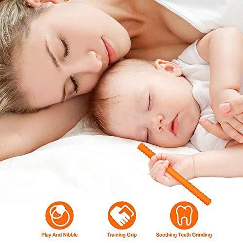 ベビー歯固め ストロー形状 歯痛みを和らげます 食品級シリコン 安全無毒 Bpaフリー 3 12ヶ月 新生児 おもちゃ A B092qy5by7 Ec Joint 通販 Yahoo ショッピング