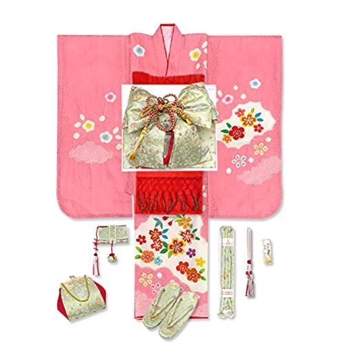 誕生日プレゼント 着物 7歳 七五三 京都室町st 京都室町st フルセット コーデセッ 絵羽付けの四つ身 手描き友禅 女の子 正絹 日本製本絞り 着物 浴衣 和小物 Www Solidarite Numerique Fr