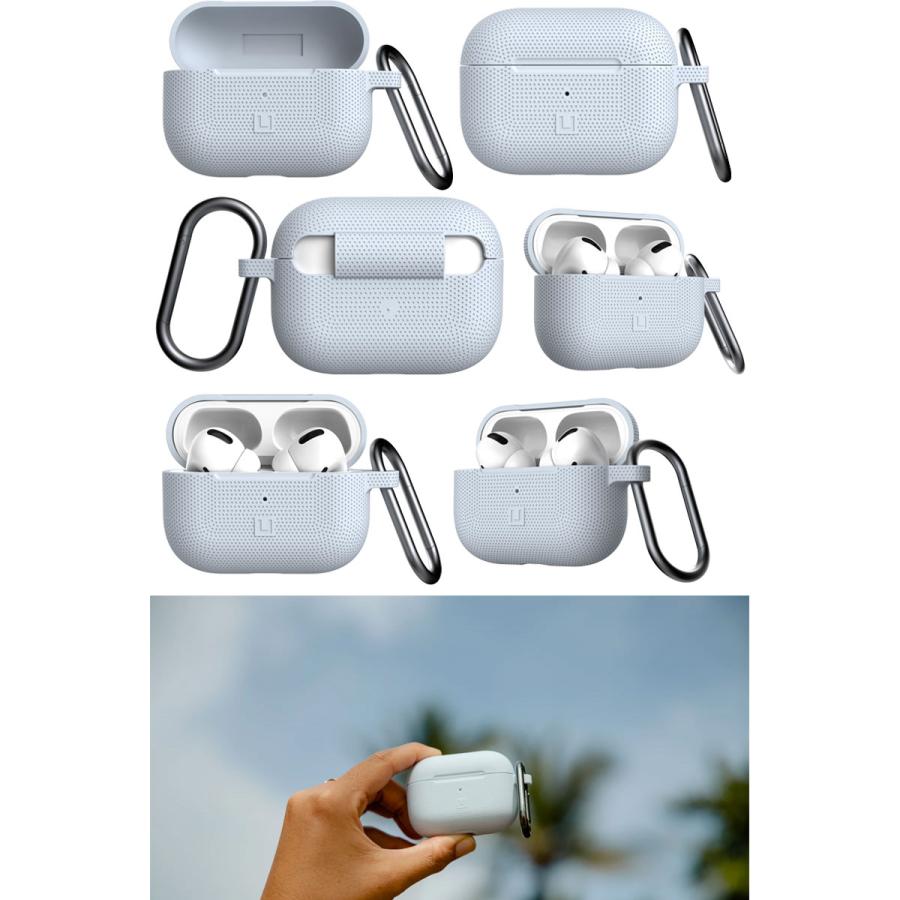 AirPods Pro 第一世代　UAGケース付き UAG AirPods Pro 第1世代 U by 耐衝撃シリコンケース ユーエージー