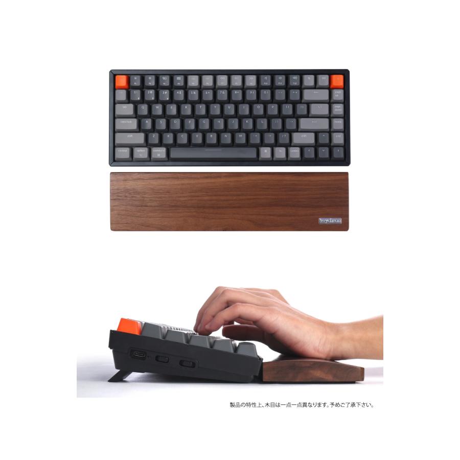 Keychron K2 V2 ワイヤレスキーボード ＆ ウッドパームレスト Keychron（キークロン） K2 V2用パームレスト ウッド Palm-Rest/K2-PR1