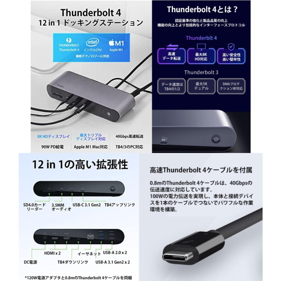 BELKIN INC006 ドッキングステーション USBハブ ベルキン Belkin