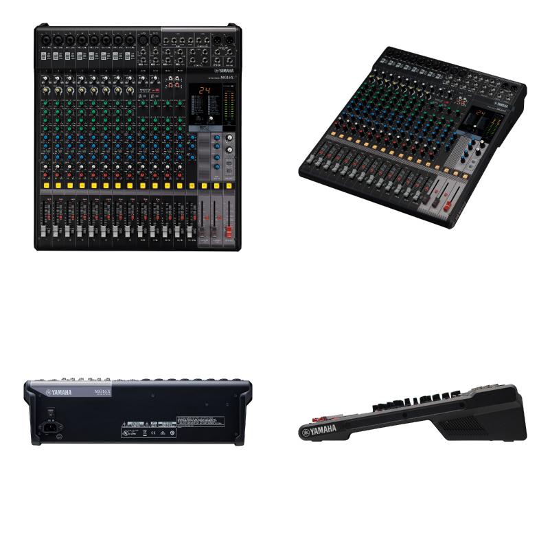 YAMAHA MG16X アナログミキサー 16ch YAMAHA MG16X 16ch デジタルエフェクト搭載アナログミキサー｜Hibino.com