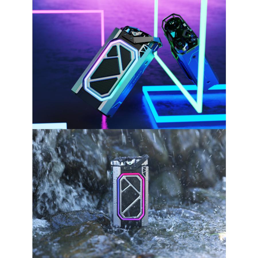 MUZEN（ムゼン） MUZEN Cyber Shell Bluetooth 5.0 IPX5防水 RGBライト