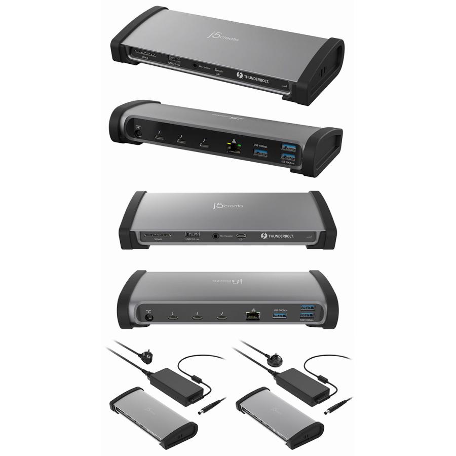 j5 create ジェイファイブクリエイト Thunderbolt 4 デュアル
