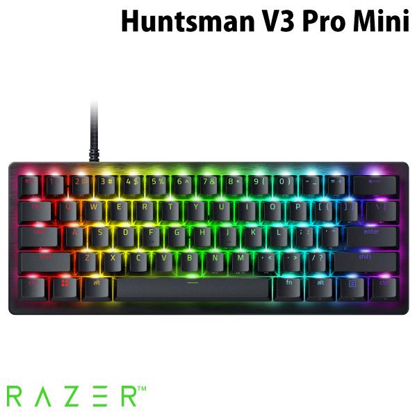 Razer Huntsman V3 Pro Mini US配列　動作確認済み HUNTSMAN Razer Huntsman V3 Pro Mini 英語配列 有線 アナログ