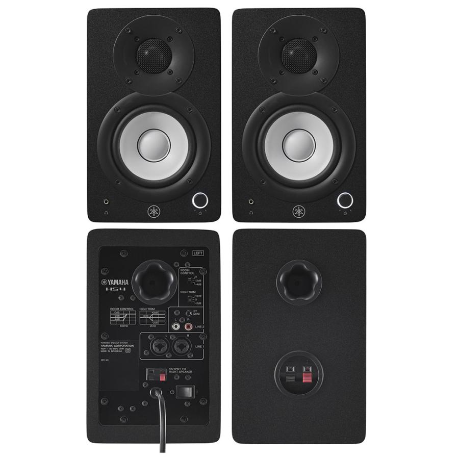 YAMAHA（ヤマハ） HS4 コンパクトパワードスタジオモニター 2個ペア