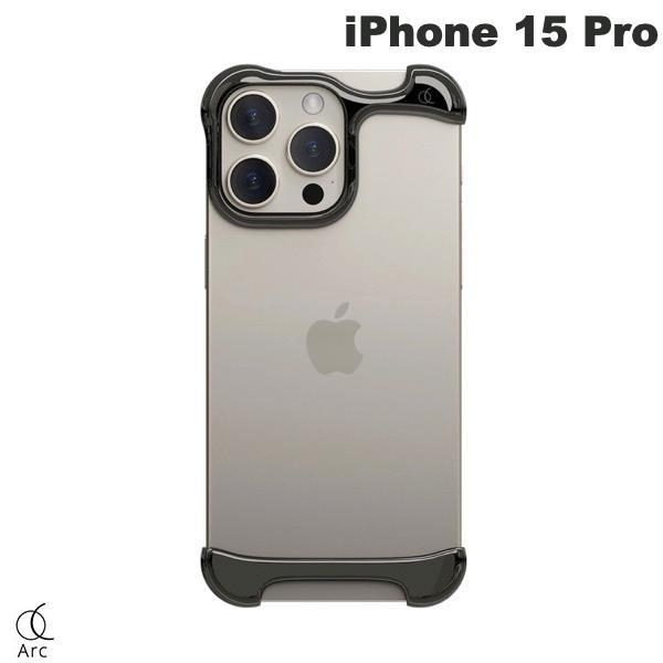 Arc pulse メタルバンパー　チタングレー Arc アーク iPhone 15 Pro Arc Pulse アルミバンパー チタングレー