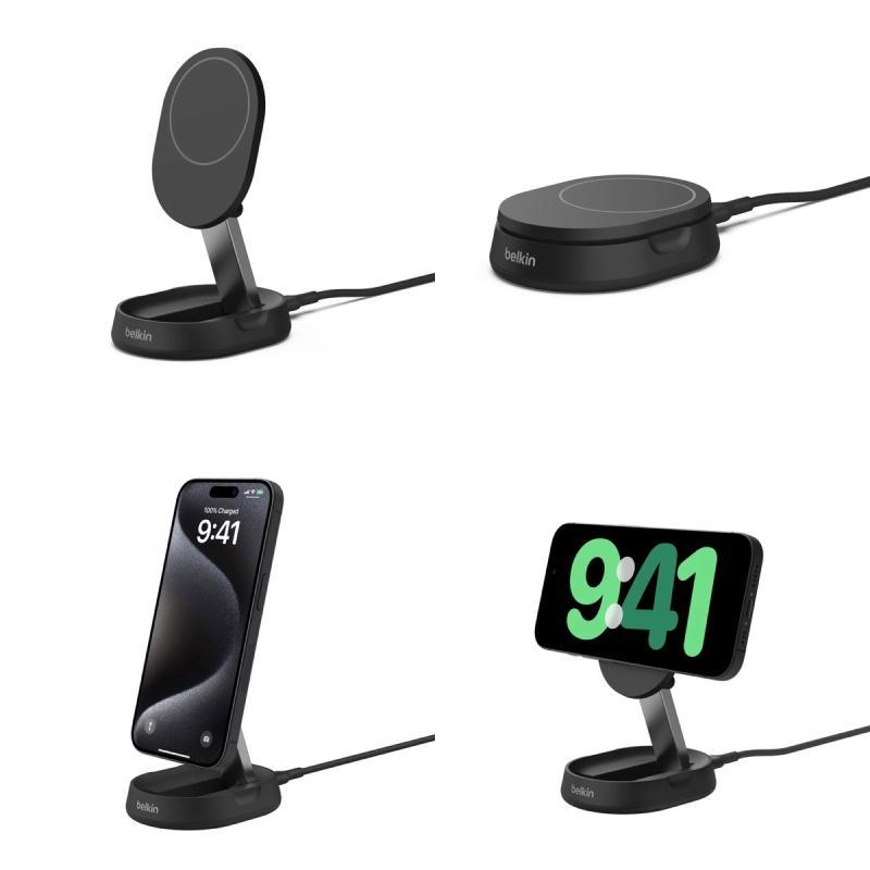 Belkin（ベルキン） 充電器 ワイヤレス Qi2 MagSafe対応 BoostCharge 