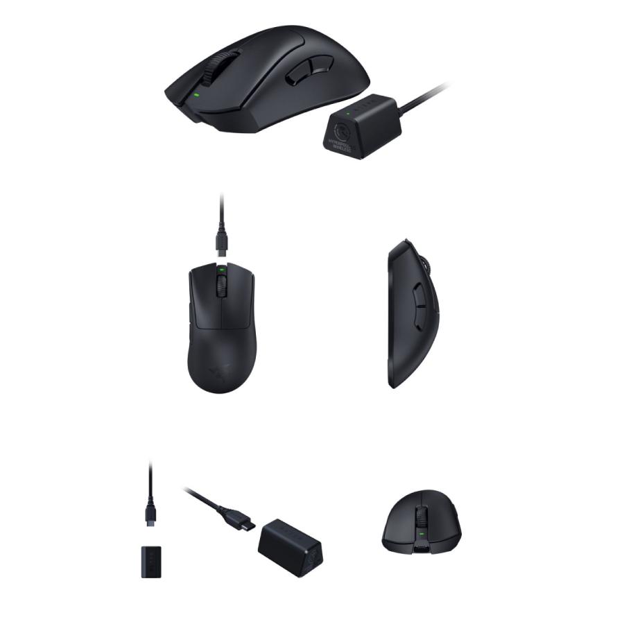 DeathAdder Razer V3 Pro HyperPolling Wireless Dongle Bundle 8000Hz