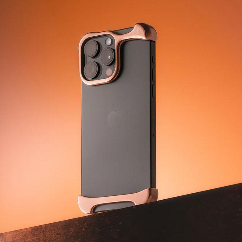 Arc アーク iPhone 16 Pro Arc Pulse アルミバンパー ローズブロンズ