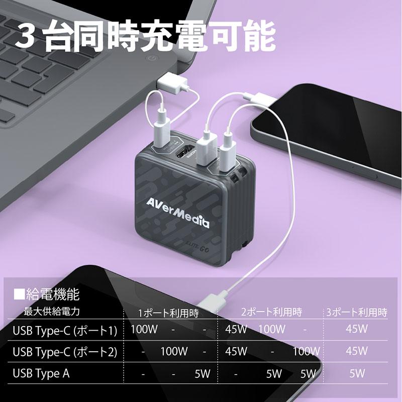 その他 AVerMedia Live GENERATOR POCKET GC313Pro GC313Pro 4in1 ポケットキャプチャー キャプチャー・充電・映像出力