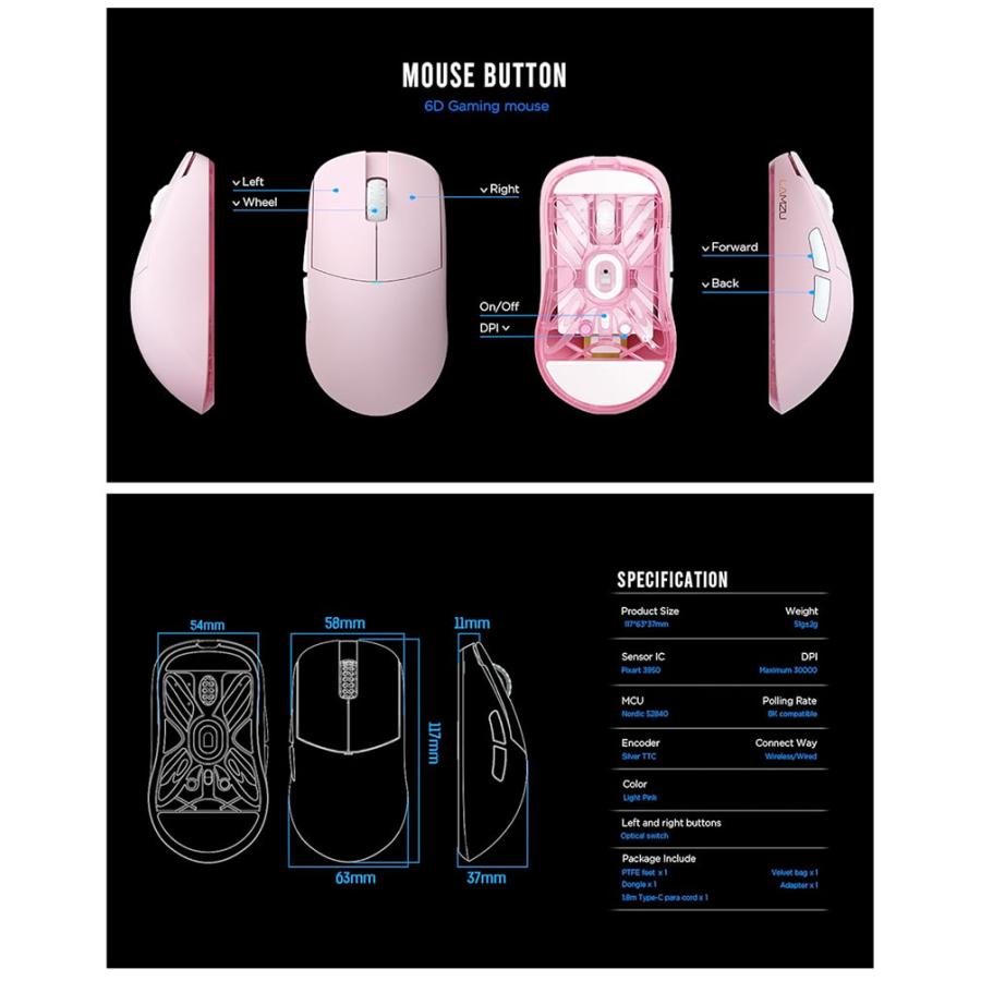 LAMZU ラムズ Atlantis Mini Champion Edition ワイヤレス LAMZU ラムズ Atlantis Mini Champion Edition ワイヤレス