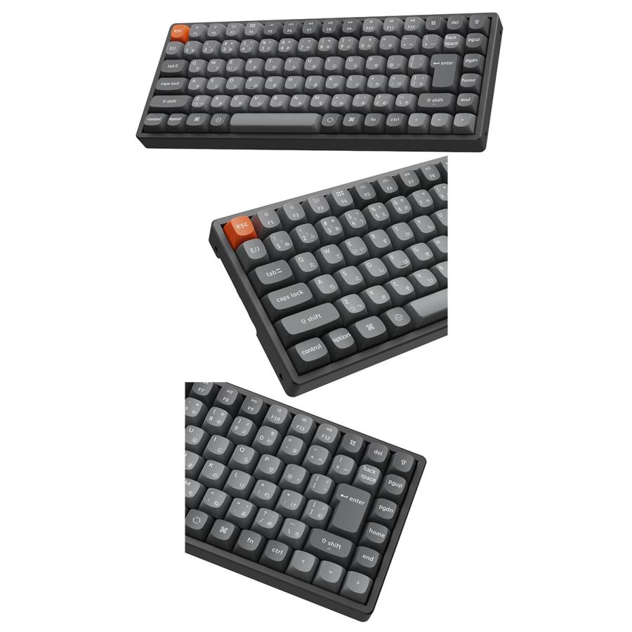 Keychron K2 MAX 茶軸 Keychron（キークロン） Keychron K2 Max QMK Mac日本語配列 ホット