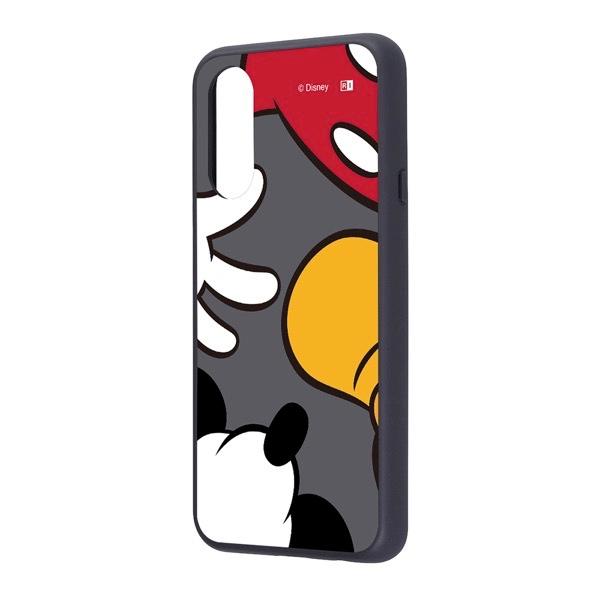 ingrem（イングレム） BASIO active3 ケース ディズニー ミッキー maru バンパー ハイブリッドケース ミッキーマウス ...