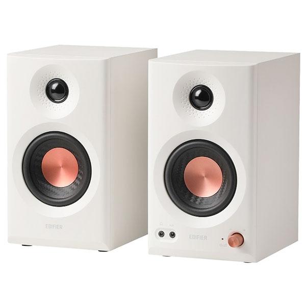 【美品・即使用可】Edifier ED-MR3 モニタースピーカー ケーブル付 Edifier EDIFIER MR3 ED-MR3-WH 2.0モニタースピーカーシステム エディ