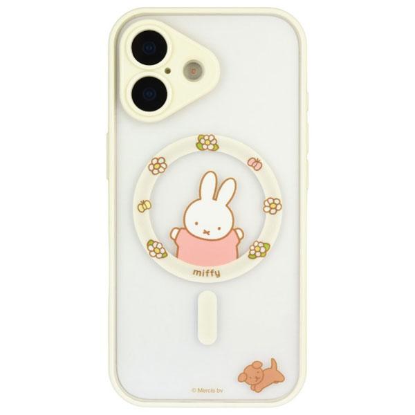 iPhone 17 ケース ミッフィー IIIIfi+ イーフィット プランプフレーム MagSafe対応ケース ケース ミッフィー gourmandise