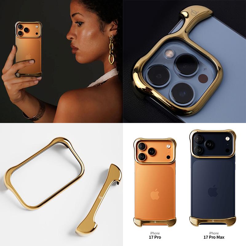 Arc アーク iPhone 17 Pro Max Pulse アルミバンパー ミラーゴールド